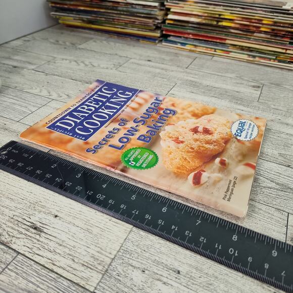 Diabetic Cooking Secrets Low-Sugar Baking Magazine Cookbook Booklet EQUAL 2004 - Picture 9 of 11